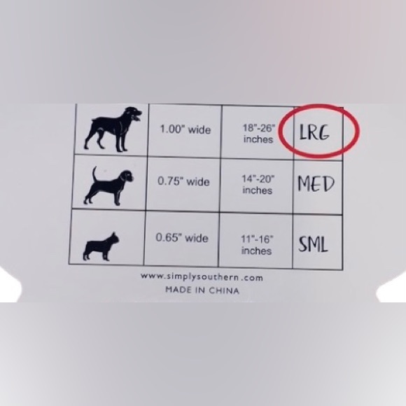 NWT Simply Southern white & black daisy print Bow Dog collar - Picture 3 of 3